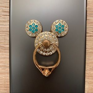 Brand New! Mickey Rhinestone Phone Holder